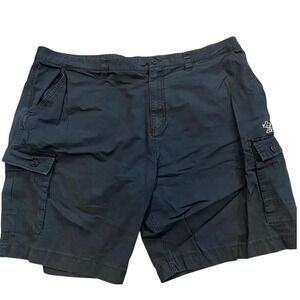 Harley Davidson Cargo Shorts Men's Size 44 Navy Blue Shorts Long Length 44X9